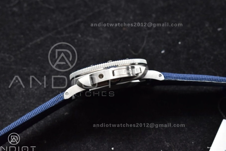 Edition Blue P Nylon Best 994 PAM1289 on Blue Supportive 1:1 Dial VSF Strap 0817